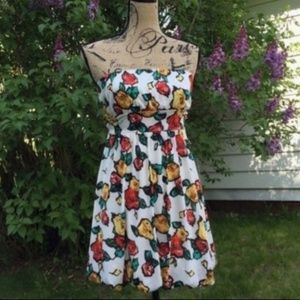 American Rag Rose Mini Dress MEDIUM